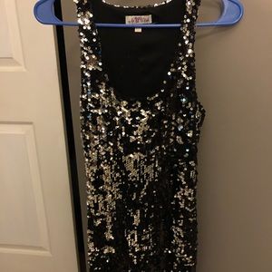 Sequin boycon dress